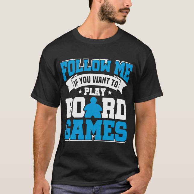 följa mig med spel i spelpapp t shirt (Framsida)