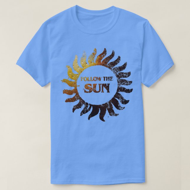 FÖLJA SOL T SHIRT (Design framsida)