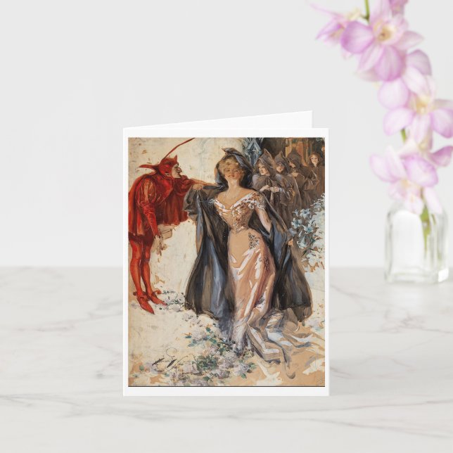 Följarna, Harrison Fisher Kort (Orkide)