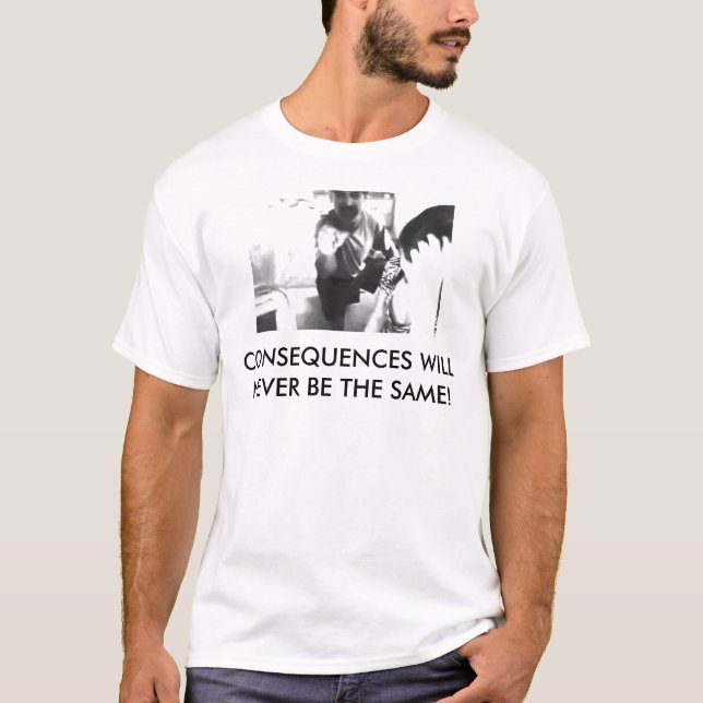 FÖLJDER SOM ALDRIG SKA, ÄR SAMMA! T-SHIRT (Framsida)