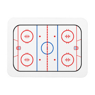 Följe för lek för hockey för isisbanadiagram magnet