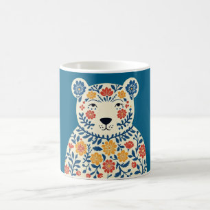 Folk Art Björn Mugg