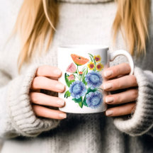Folk Art-Blommigt