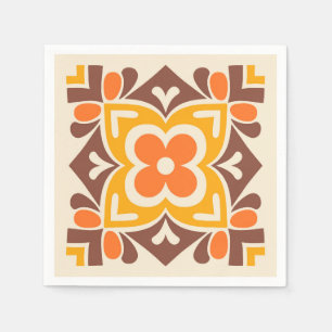 Folk Art Bloom Pappersservett