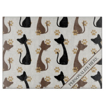 Folk Art Cat Pattern | Farmhouse Kitchen
