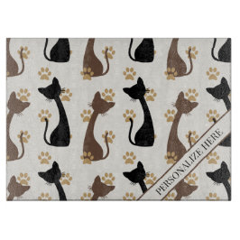 Folk Art Cat Pattern | Farmhouse Kitchen