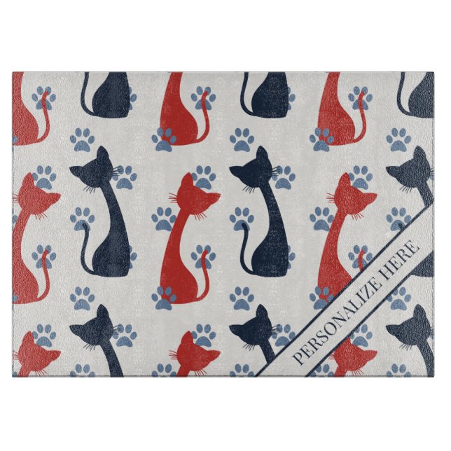 Folk Art Cat Pattern | Farmhouse Kitchen Recipe (Framsidan)