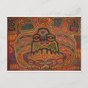 Folk Art Costa Rica Vykort