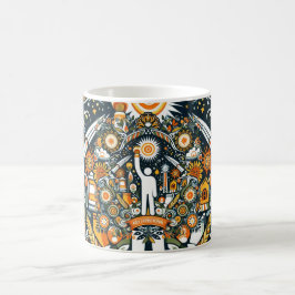 Folk Art Design Classic Mugg - National Energy