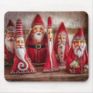 Folk Art Jultomten Mouse Pad Musmatta