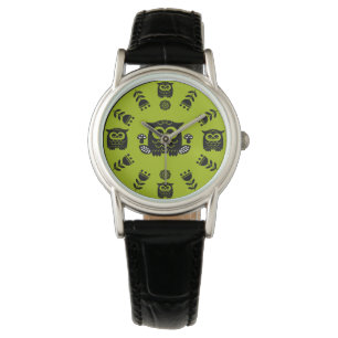 Folk Art Nordic Uggla Armbandsur
