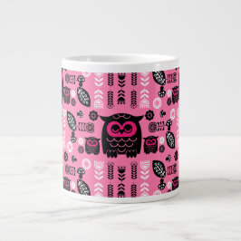 Folk Art Nordic Uggla Jumbo Mugg