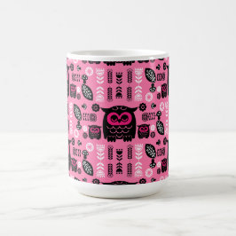 Folk Art Nordic Uggla Magisk Mugg