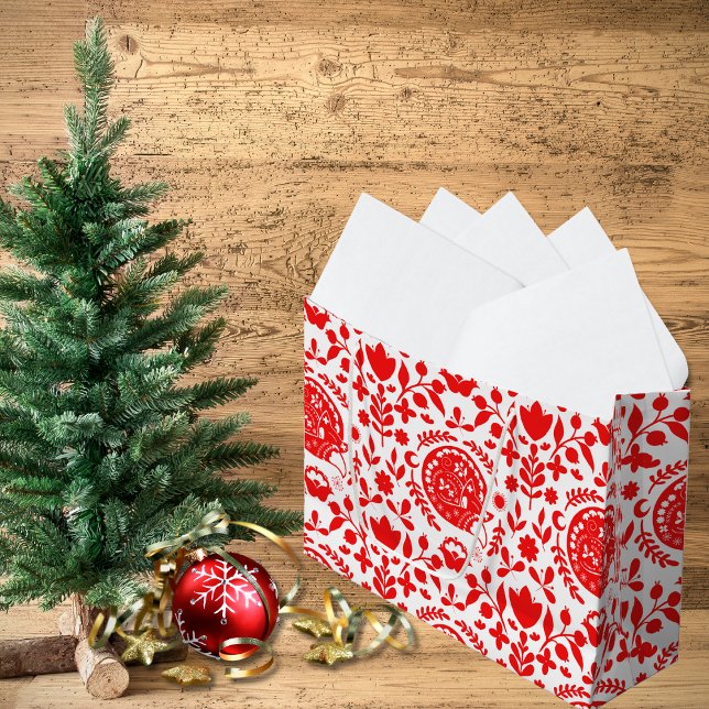 Folk Art Sleeping Fox (Skapare uppladdad)