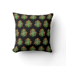 Folk Art Southwest Blommande Kaktus Med Duvor