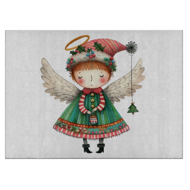 Folk Art Stil Cute Angel (Framsidan)