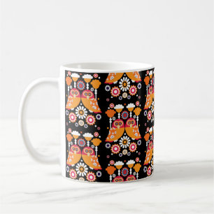 Folk Art Uggla Kaffemugg