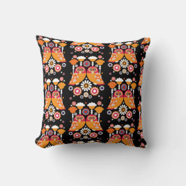 Folk Art Uggla Kudde
