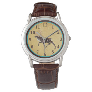 Folk Art Västindiou/Reindeer Armbandsur