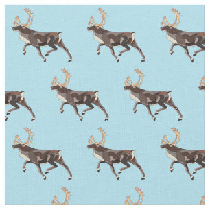 Folk Art Västindiou/Reindeer Tyg