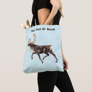 Folk Art Västindiou/Reindeer Tygkasse