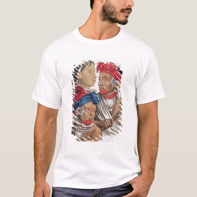 Folk av den Osagi nationen, från 'Le Kostymera T-shirt (Framsida)