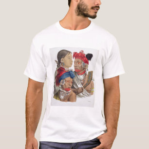 Folk av den Osagi nationen, från 'Le Kostymera Tee Shirt