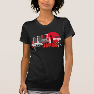 Folk av Japan, hopp, kurage, inspiration Tee