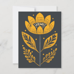 Folk Bloom #233 Vykort
