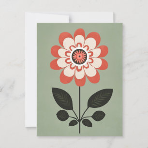 Folk Bloom #236 Vykort