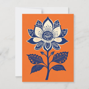 Folk Bloom #237 Vykort