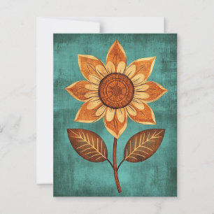 Folk Bloom #242 Vykort