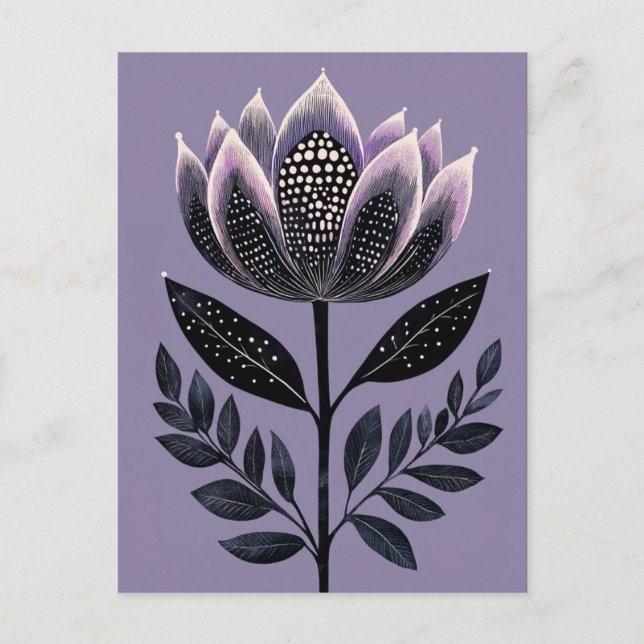 Folk Bloom #245 Vykort (Framsida)