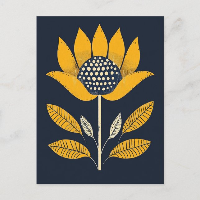 Folk Bloom #246 Vykort (Framsida)