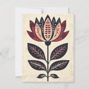 Folk Bloom #248 Vykort