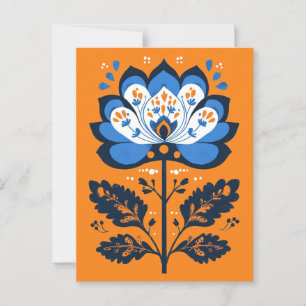 Folk Bloom #249 Vykort