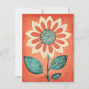 Folk Bloom #251 Vykort