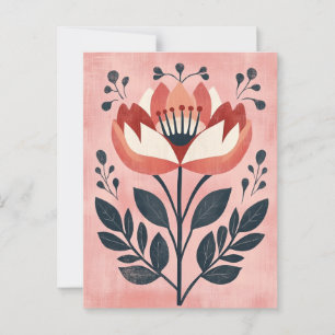Folk Bloom #253 Vykort