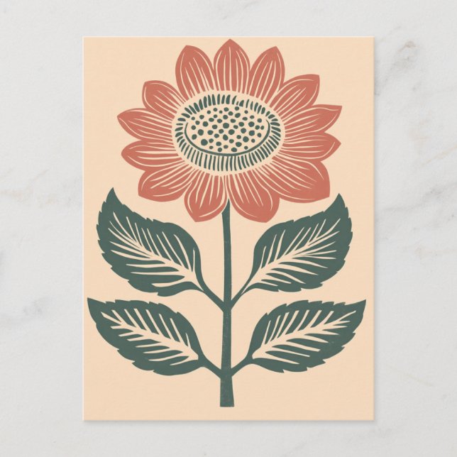 Folk Bloom nr 260 Vykort (Framsida)