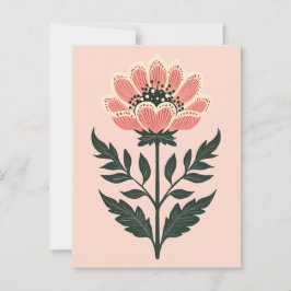Folk Bloom nr 263 Vykort