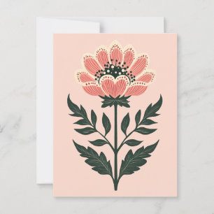 Folk Bloom nr 263 Vykort