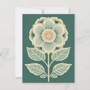 Folk Bloom nr 268 Vykort