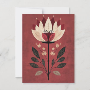 Folk Bloom nr 272 Vykort