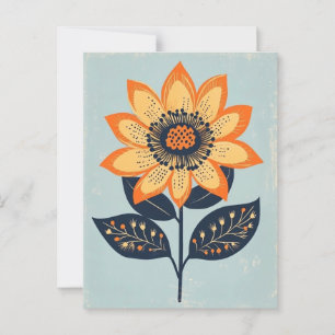 Folk Bloom nr 273 Vykort
