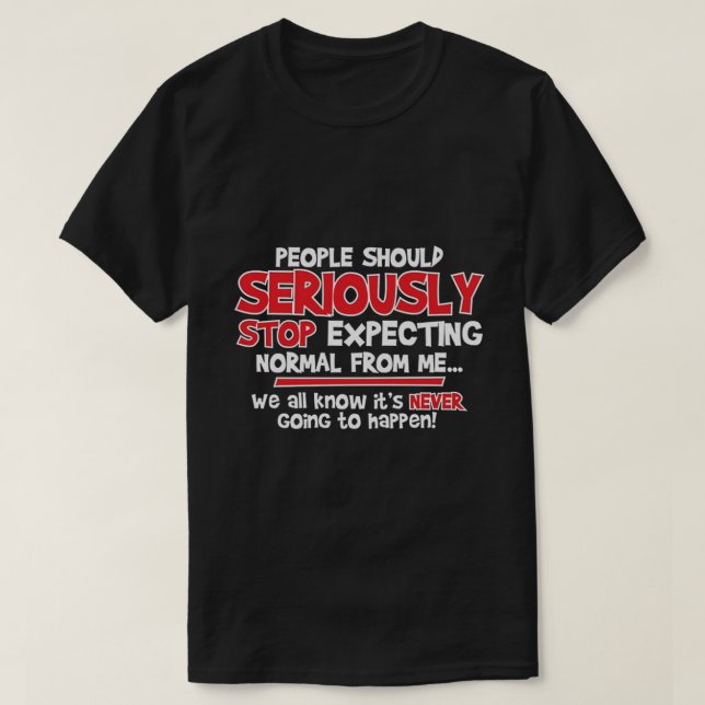 Folk borde verkligen sluta att vänta.. tee (Design framsida)