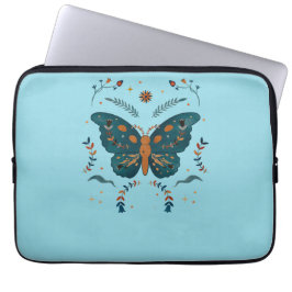 Folk Butterfly Slim Laptop Fodral
