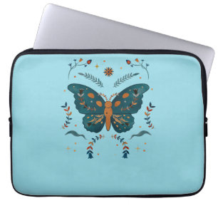 Folk Butterfly Slim Laptop Fodral