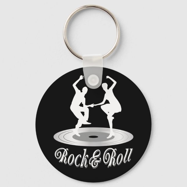 Folk dans Rock and roll Nyckelring (Framsida)