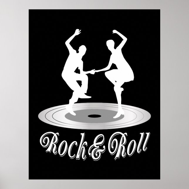 Folk dans Rock and roll Poster (Framsidan)
