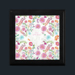 Folk Flowers Mor i Bride Gift-Anpassadet Minnesask<br><div class="desc">Söt vattenfärgblommor mot en grått marmor bakgrund. _____________________________________________________________________________________________________________ 1. Om du behöver hjälp eller matchande artiklar kontaktar du LeahG via fliken nedan. ________________________________________________________________________________________________________________________________________________________________________________________________________________________________________________________________ Mönster och/eller klippor av www.lagartixashop.com</div>